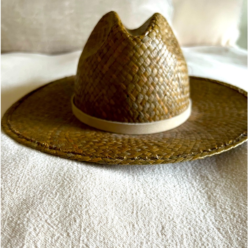 Janessa Leone Packable Straw Hat, Taupe,Size Small.***LAST CALL** Buy Now!!